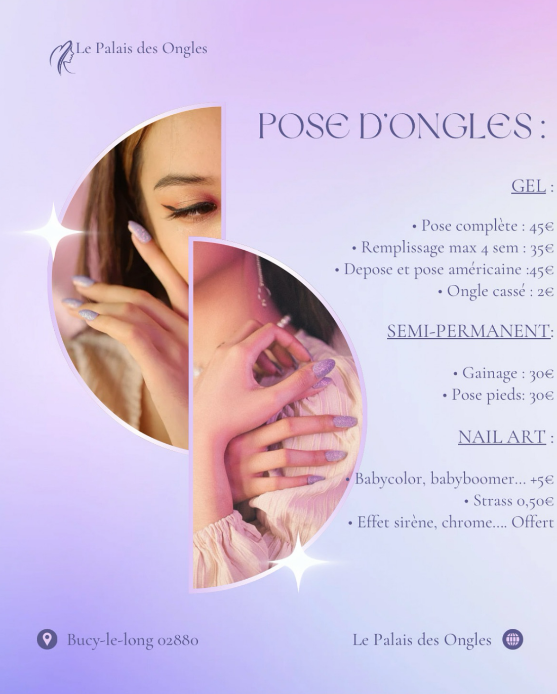 Le Palais des Ongles bucy le long